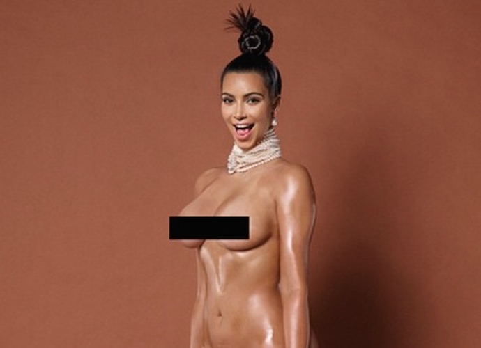 Kim Kardashian Goes Full Frontal In New ‘Paper’ Mag Pics