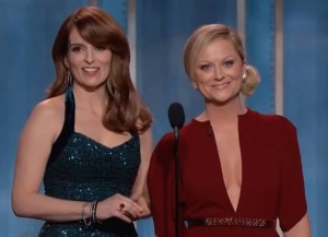 Tina Fey and Amy Poehler host the 2013 Golden Globes