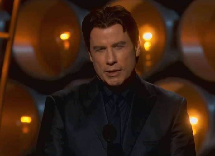John Travolta at the 2014 Oscars