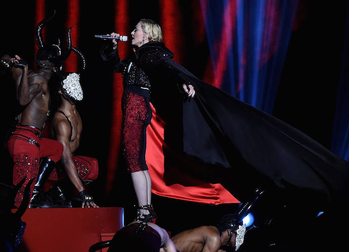Madonna Falls On Stage During Brit Awards Performance uInterview