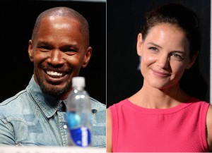 Jamie Foxx & Katie Holmes Attend Pre-Grammys Party As A Couple