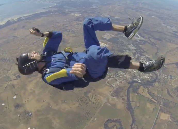 Craig Stapleton Survives Skydiving Accident uInterview