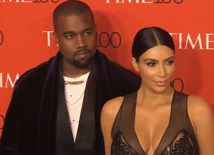 Kanye West and Kim Kardashian at the Time 100 Gala (Photo: Getty Images)