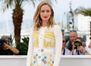 CANNES, FRANCE - MAY 19: Emily Blunt attends a photocall for "Sicario" during the 68th annual Cannes Film Festival on May 19, 2015 in Cannes, France. (Photo by Tristan Fewings/Getty Images)