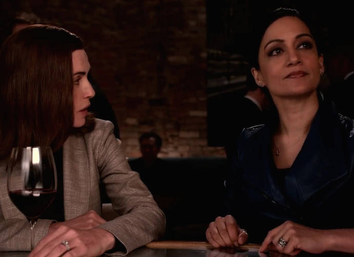 Julianna Margulies and Archie Panjabi in 'The Good Wife'