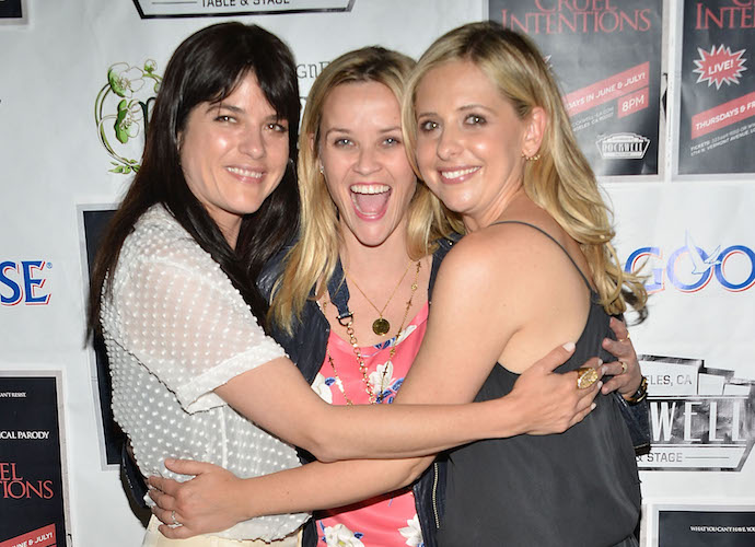 Sarah Michelle Gellar, Reese Witherspoon And Selma Blair Attend 