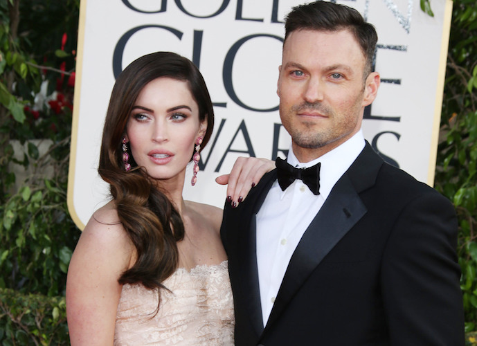 70th Annual Golden Globe Awards held at the Beverly Hilton Hotel - Arrivals Featuring: Megan Fox,Brian Austin Green Where: Beverly Hills, California, United States When: 13 Jan 2013 Credit: WENN.com