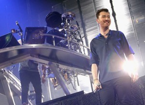 LOS ANGELES, CA - SEPTEMBER 29: American Express: Unstaged with Disclosure and James Corden, featuring special guest Sam Smith on September 29, 2015 in Los Angeles, California. (Photo by Tommaso Boddi/Getty Images for American Express)