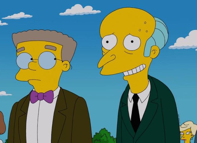 Smithers & Mr. Burns