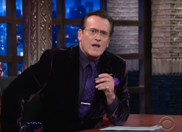 Bruce Campbell On 'The Late Show With Stephen Colbert'