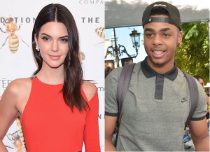 Kendall Jenner and D'Angelo Russell