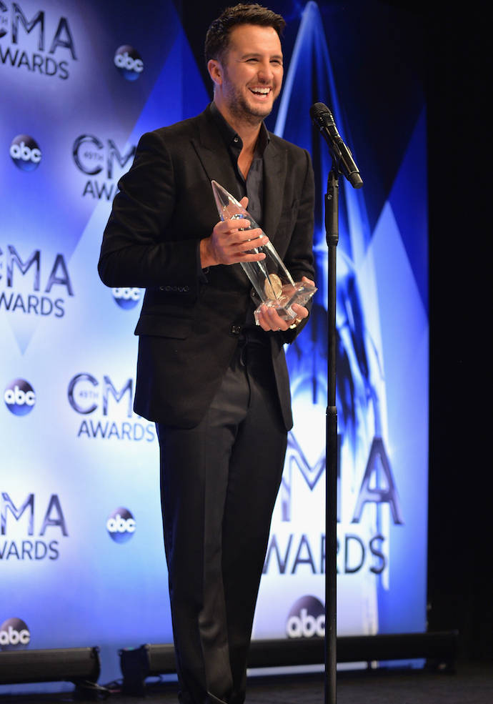 2015 CMA Awards: Luke Bryan
