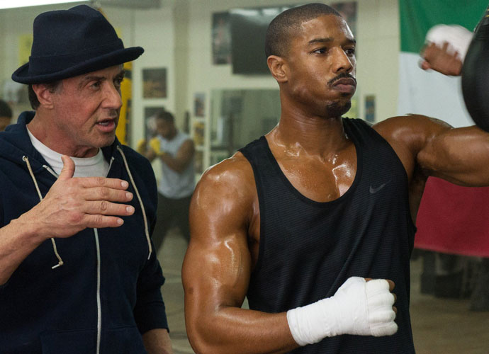 Sylvester Stallone Shares Video Of 'Creed' Star Michael B. Jordan Getting Knocked Out For Real