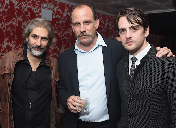 Michael Imperioli, Nick Sandow and Vincent Piazza attend the after party for 