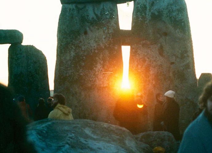 Stonehenge during the Winter Solstice