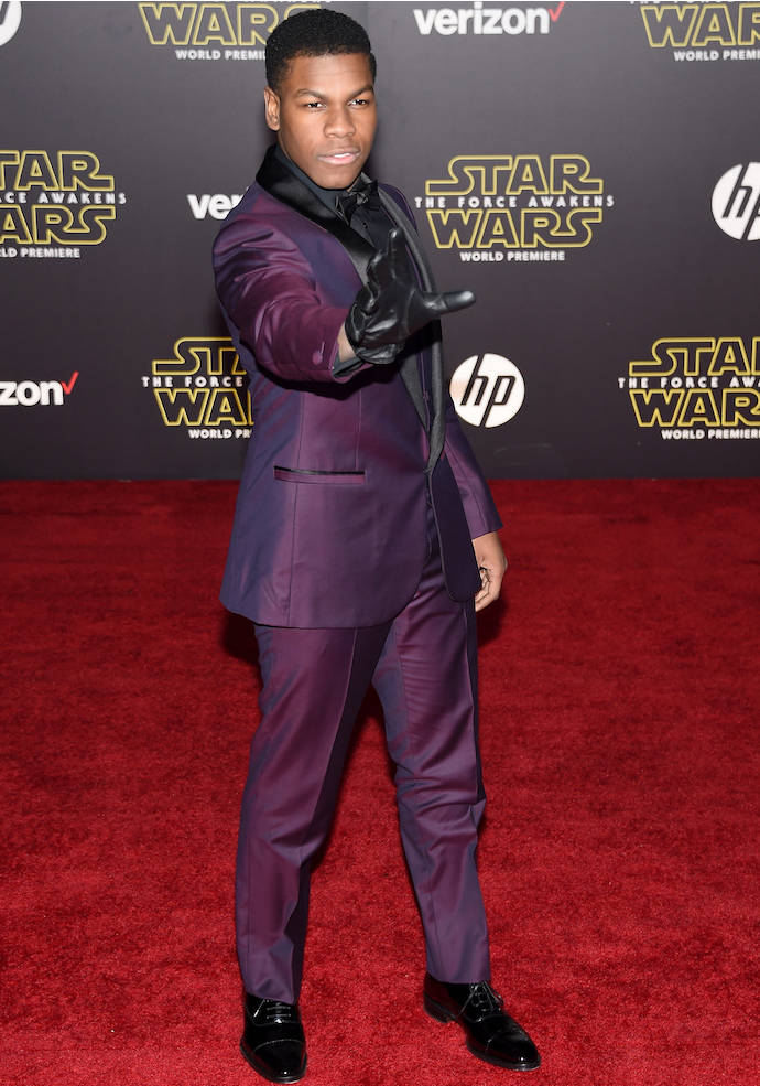 'Star Wars: The Force Awakens' premiere: John Boyega