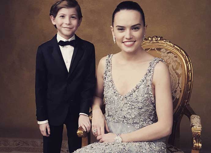 Jacob Tremblay & Daisy Ridley At The Oscars 2016