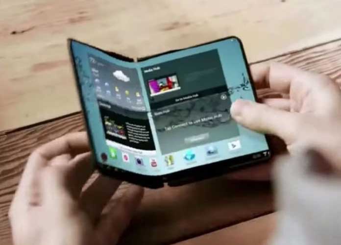 Bendable Samsung Phone