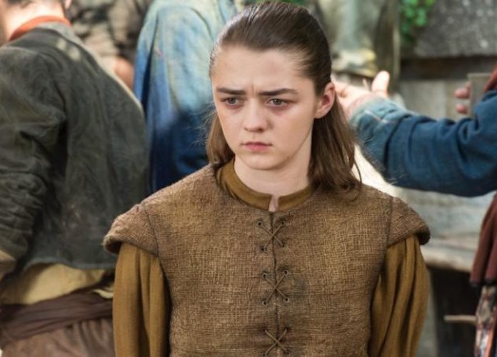 Maisie Williams as Arya on 'Game Of Thrones' (Image: HBO)