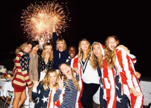 Taylor Swift July 4th Party