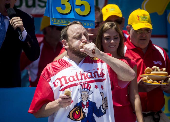 Joey Chestnut, 16-Time Winner Of Nathan’s Hot Dog Eating Contest, Banned From Competition  After Endorsing Plant-Based Dogs