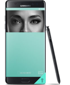 Samsung Galaxy Note 7 Iris Scanner