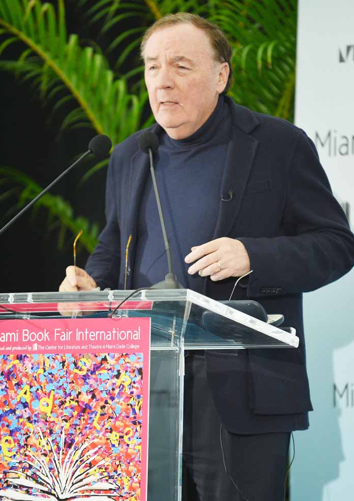 Patterson Speaks at Miami International Book Fair