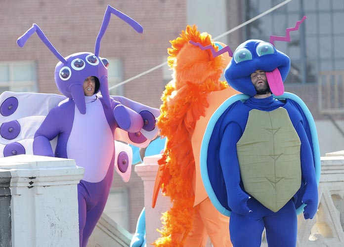 Maroon 5 Dresses Up Like Pokemon For Music Video Shoot In Los Angeles Uinterview