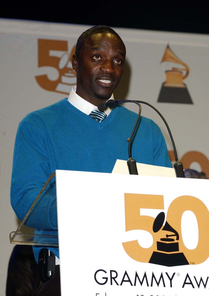 Akon Announces Nominations For The 50th Annual Grammy Awards
