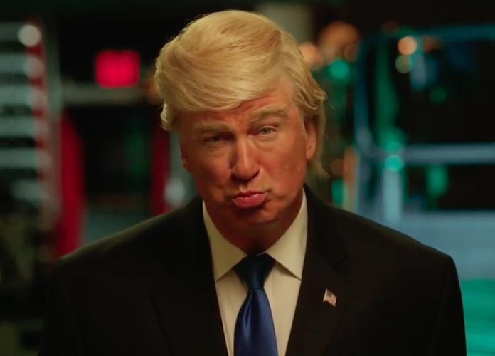 Alec Baldwin plays Trump on People's Court: Alec Baldwin as Donald Trump