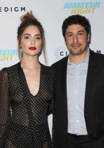 Janet Montgomery and Jason Biggs at 'Amateur Night Premiere'