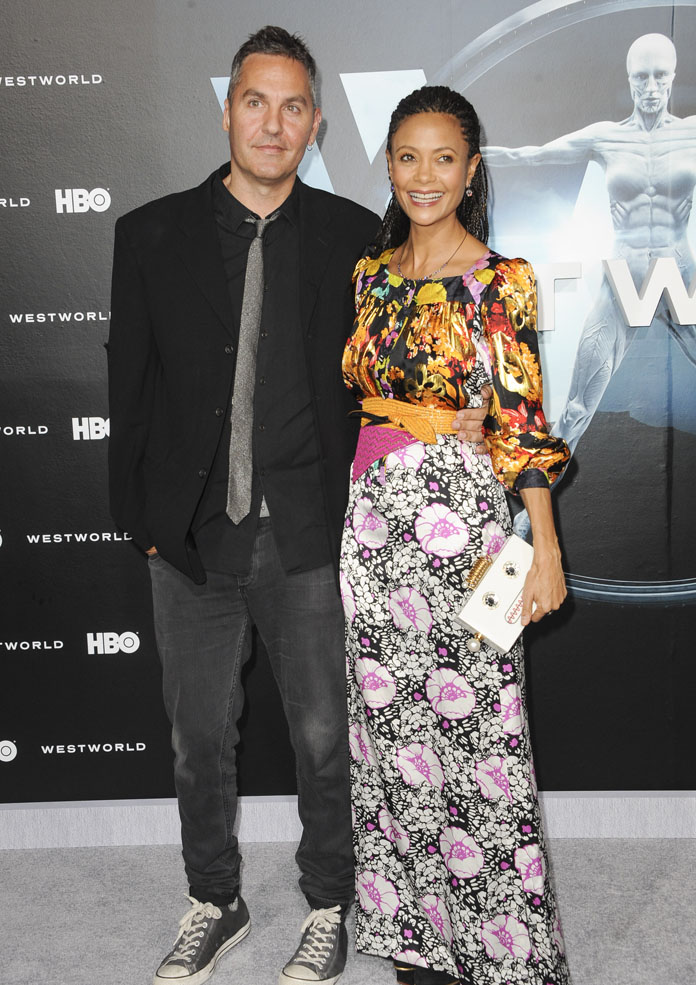 Thandie Newton and Husband Ol Parker at 'Westworld' Premiere