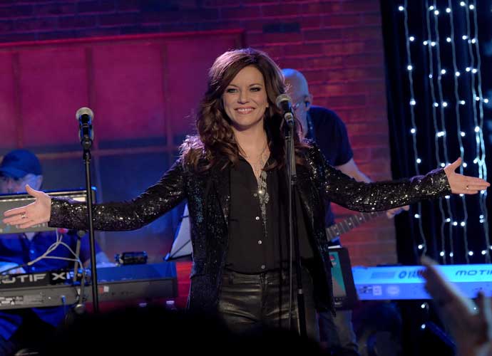 NASHVILLE, TN - JANUARY 14: Martina McBride performs during the 'Skyville Live' Launch Featuring Martina McBride, Gladys Knight And Special Guest Estelle at Skyville Live studios on January 14, 2015 in Nashville, Tennessee. (Photo by Rick Diamond/Getty Images)