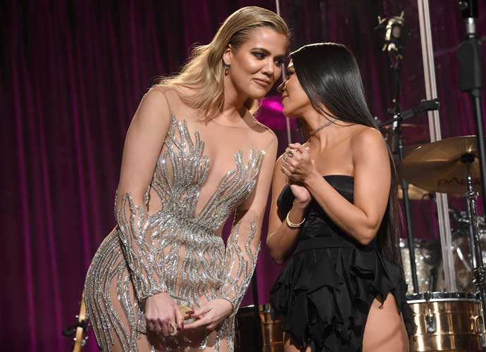 NEW YORK, NY - NOVEMBER 21: Khloe Kardashian and Kourtney Kardashian onstage at the 2016 Angel Ball hosted by Gabrielle's Angel Foundation For Cancer Research on November 21, 2016 in New York City. (Photo by Dimitrios Kambouris/Getty Images for Gabrielle's Angel Foundation)