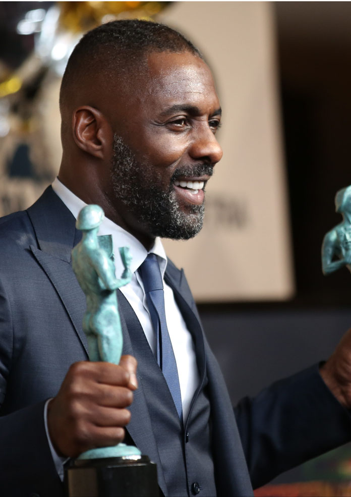 Idris Elba at 2016 SAG Awards