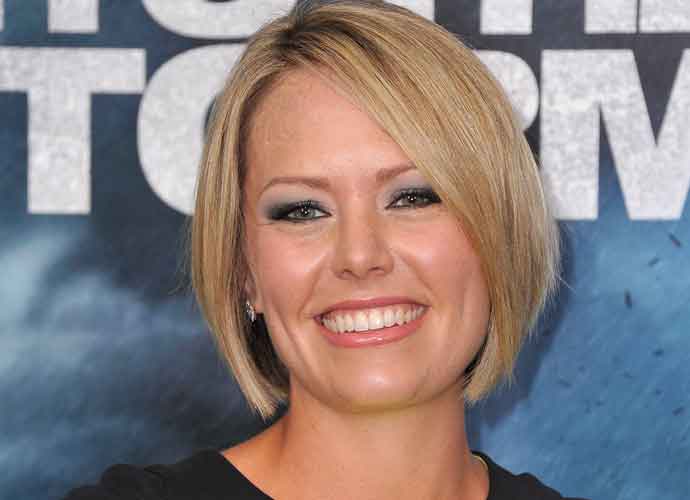 NEW YORK, NY - AUGUST 04: Meteorologist Dylan Dreyer attends the 'Into The Storm' premiere at AMC Lincoln Square Theater on August 4, 2014 in New York City. (Photo by Stephen Lovekin/Getty Images)