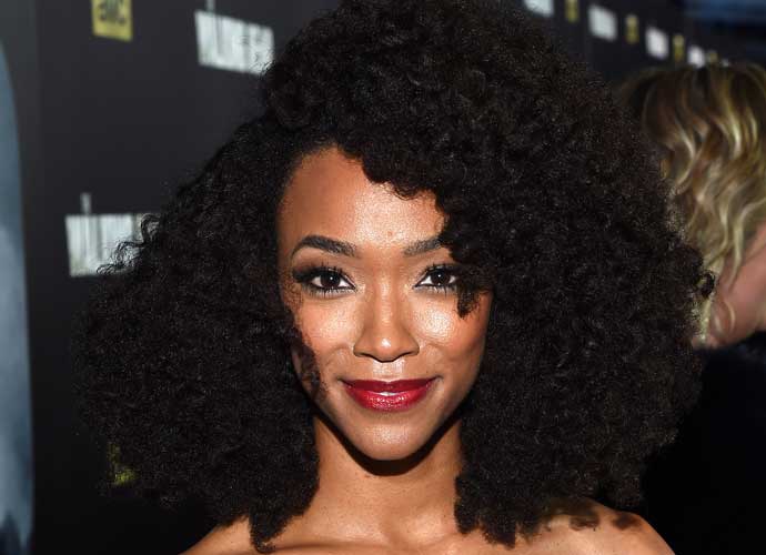 NEW YORK, NY - OCTOBER 09: Sonequa Martin-Green attends AMC's 'The Walking Dead' Season 6 Fan Premiere Event 2015 at Madison Square Garden on October 9, 2015 in New York City. (Photo by Jamie McCarthy/Getty Imagesfor AMC)