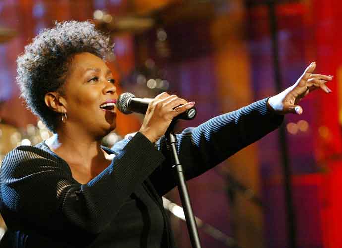 BURBANK, CA - SEPTEMBER 6: Singer Anita Baker performs on 'The Tonight Show with Jay Leno' on September 6, 2004 at the NBC Studios, in Burbank, California. (Photo by Kevin Winter/Getty Images)