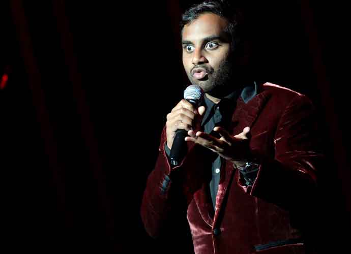 NASHVILLE, TN - MAY 15: Comedian Aziz Ansari performs at TPAC Jackson Hall during the Bud Light Presents Wild West Comedy Festival - Aziz Ansari on May 15, 2014 in Nashville, Tennessee. (Photo by Rick Diamond/Getty Images for Bud Light)