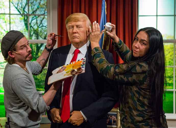 Waxwork of Donald Trump unveiled at Madame Tussauds ahead of the US Presidential Inauguration.