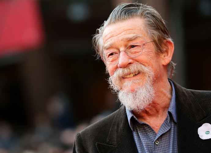 ROME, ITALY - NOVEMBER 09: John Hurt appears On The Red Carpet during The 8th Rome Film Festival at Auditorium Parco Della Musica on November 9, 2013 in Rome, Italy. (Photo by Vittorio Zunino Celotto/Getty Images)