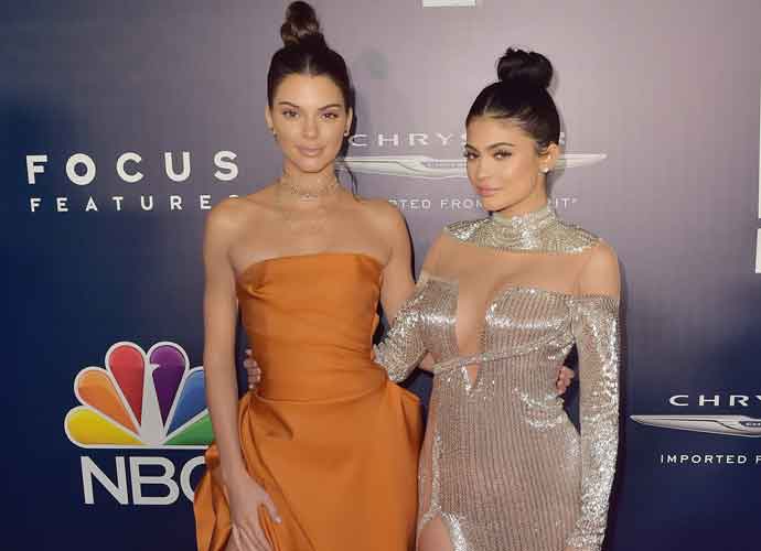 NBC Universal's 74th Annual Golden Globes After Party - Arrivals: Kendall Jenner and Kylie Jenner