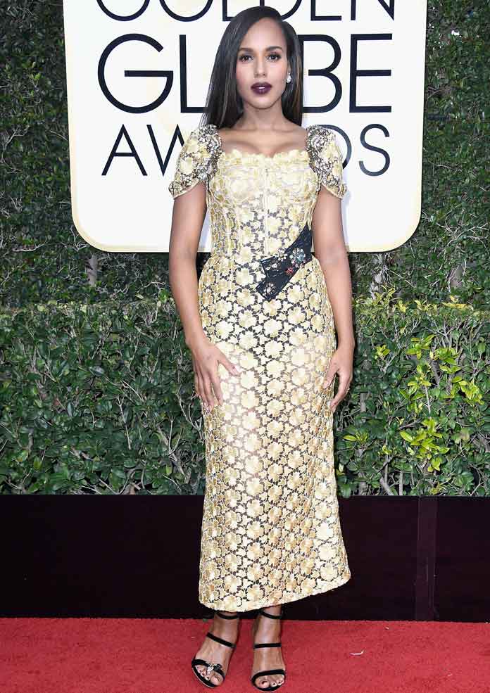 Golden Globes 2017 Best Dressed: Kerry Washington