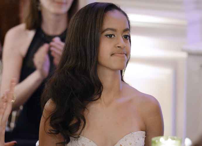 WASHINGTON, DC - MARCH 10: Malia Obama attends a State Dinner at the White House March 10, 2016 in Washington, D.C. Hosted by President and First Lady Obama, the dinner is in honor of Prime Minister Justin Trudeau and First Lady Sophie Gregoire Trudeau of Canada. (Photo by Olivier Douliery-Pool/Getty Images)