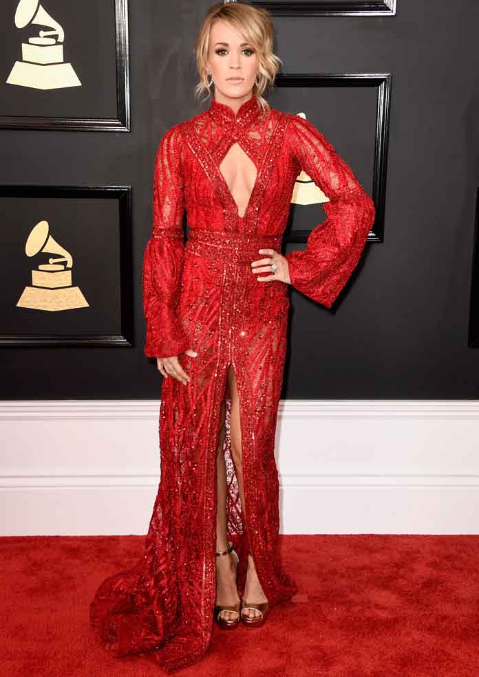 Grammys 2017 Best Dressed: Carrie Underwood