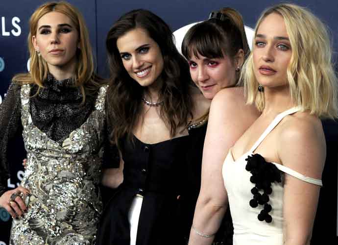 New York Premiere Of The Sixth & Final Season Of 'Girls': 'Girls' premiere at Alice Tully Hall, Lincoln Center in New York City: Allison Williams, Zosia Mamet, Lena Dunham,Jemima Kirke