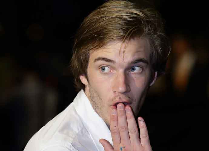 Felix Kjellberg Dropped By Disney: SINGAPORE - MAY 23: PewDiePie gestures on the red carpet during the Social Star Awards 2013 at Marina Bay Sands on May 23, 2013 in Singapore. (Photo by Suhaimi Abdullah/Getty Images)