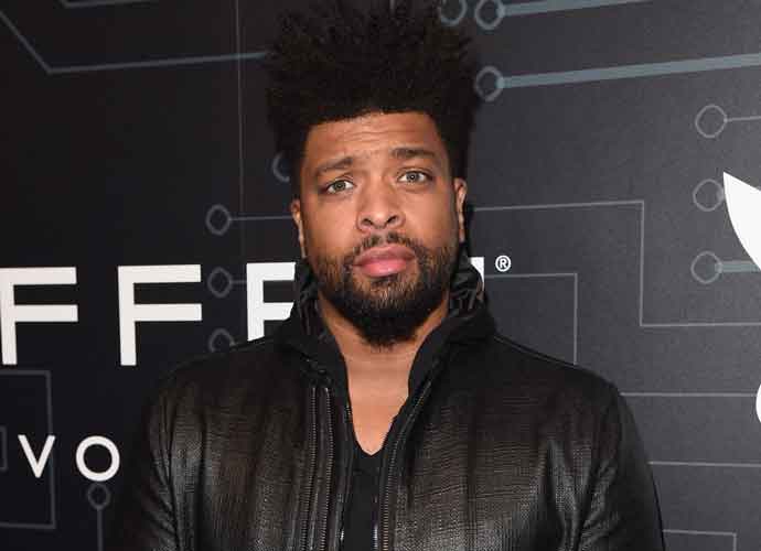 SAN FRANCISCO, CA - FEBRUARY 05: Actor DeRay Davis arrives at The Playboy Party during Super Bowl Weekend, which celebrated the future of Playboy and its newly redesigned magazine in a transformed space within Lot A of AT&T Park on February 5, 2016 in San Francisco, California. (Photo by Jason Merritt/Getty Images for Playboy)