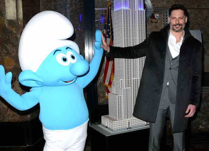 Demi Lovato and Joe Manganiello at The Empire State Building To Celebrate International Day Of Happiness