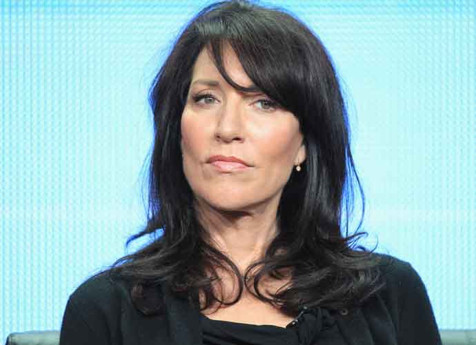 BEVERLY HILLS, CA - JULY 28: Actress Katey Sagal speaks onstage at the 'Sons of Anarchy' panel during the FX portion of the 2012 Summer TCA Tour on July 28, 2012 in Beverly Hills, California. (Photo by Frederick M. Brown/Getty Images)